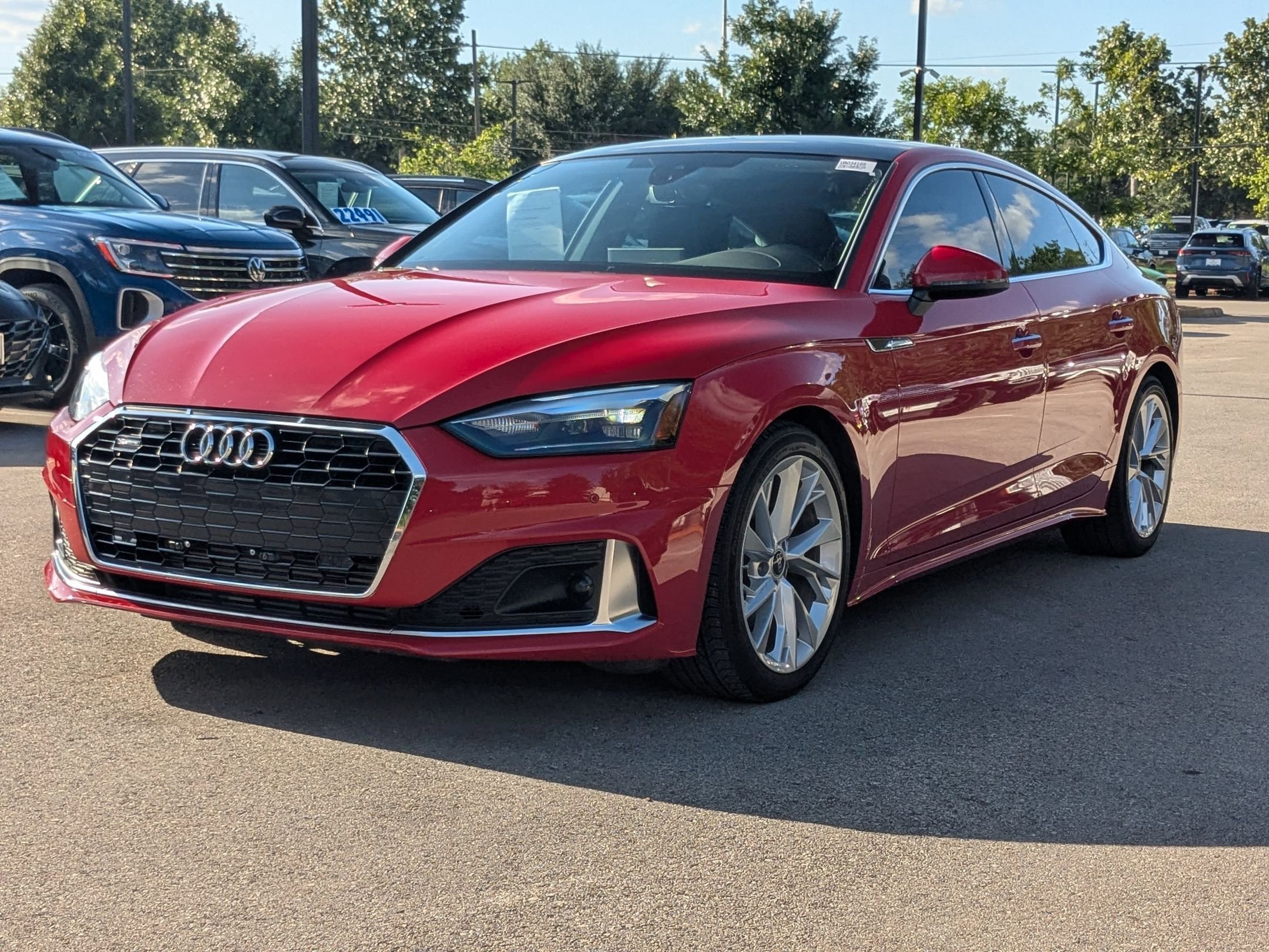 Used 2022 Red Audi Premium image 7
