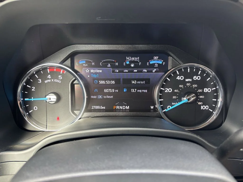Used 2021 Blue Ford Lariat image 27