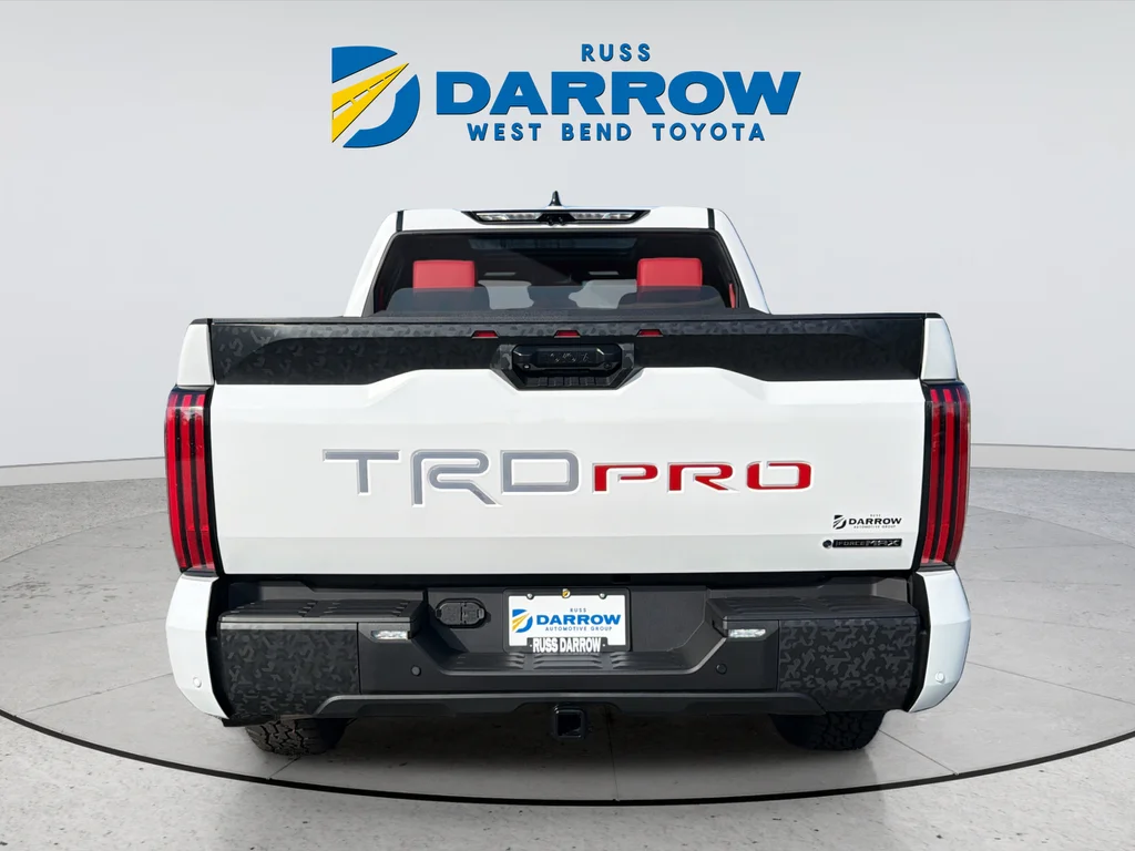 New 2026 White Toyota TRD PRO 4 WHEEL DRIVE image 4