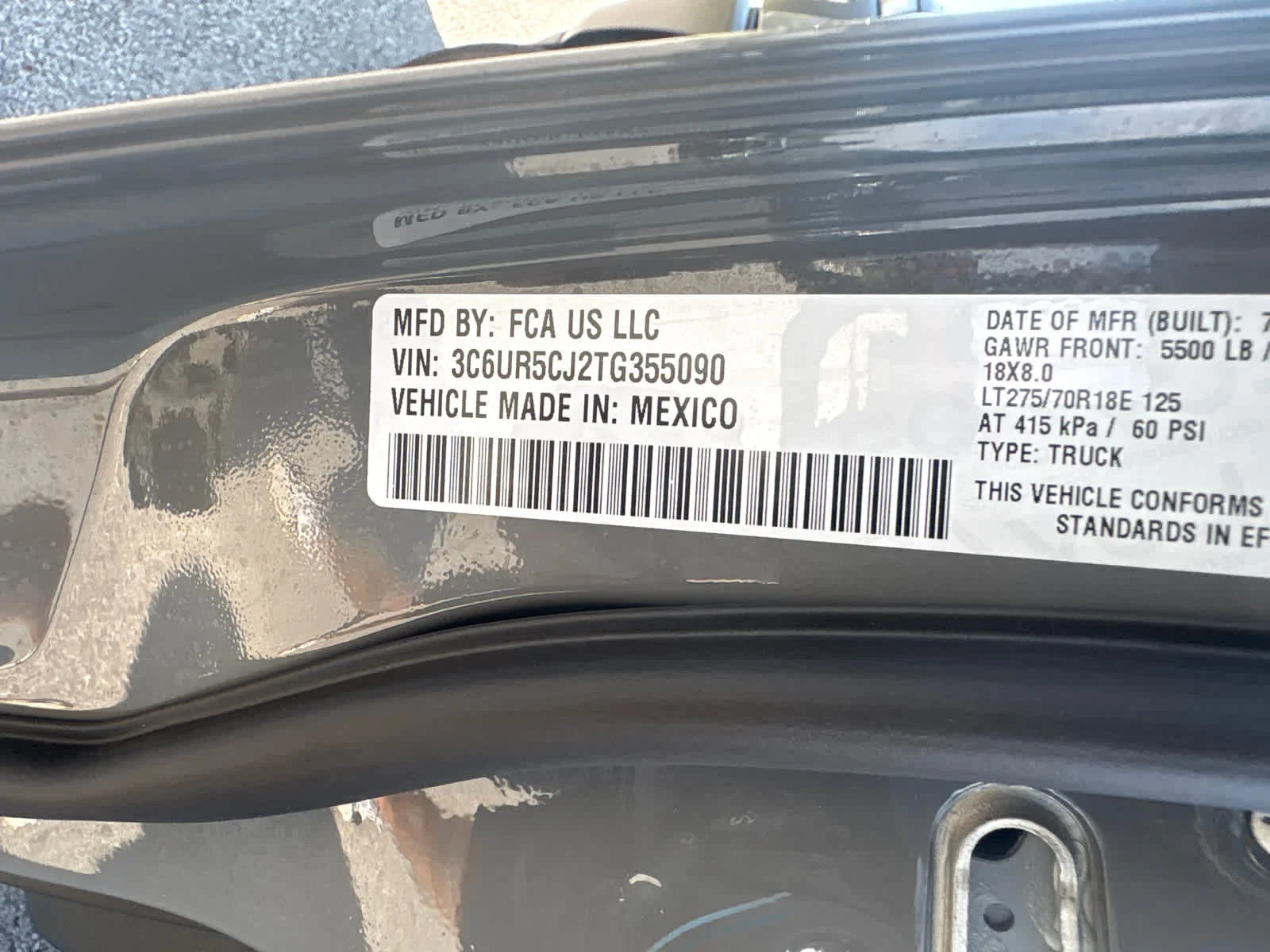 New 2026 Ceramic Gray Clearcoat Ram Tradesman image 33