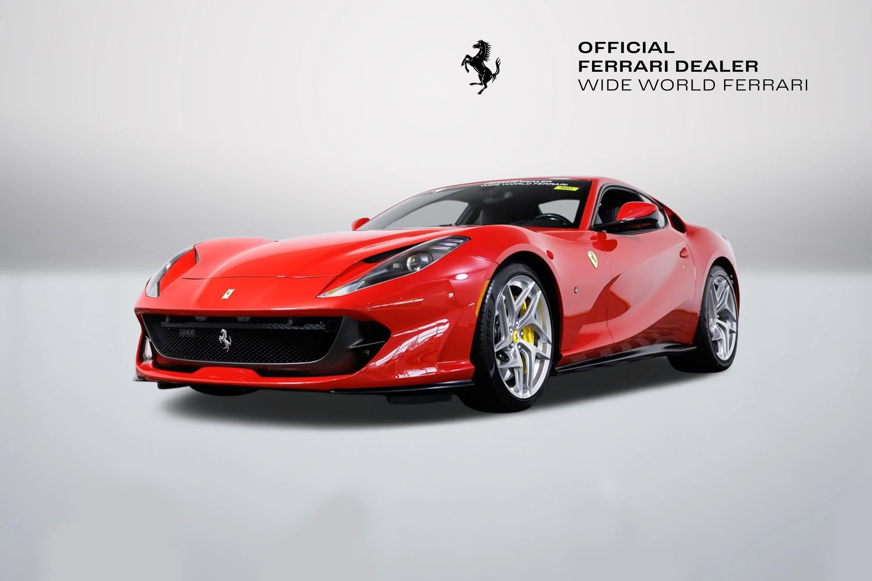 Certified Used 2019 Rosso Corsa Ferrari Base image 1