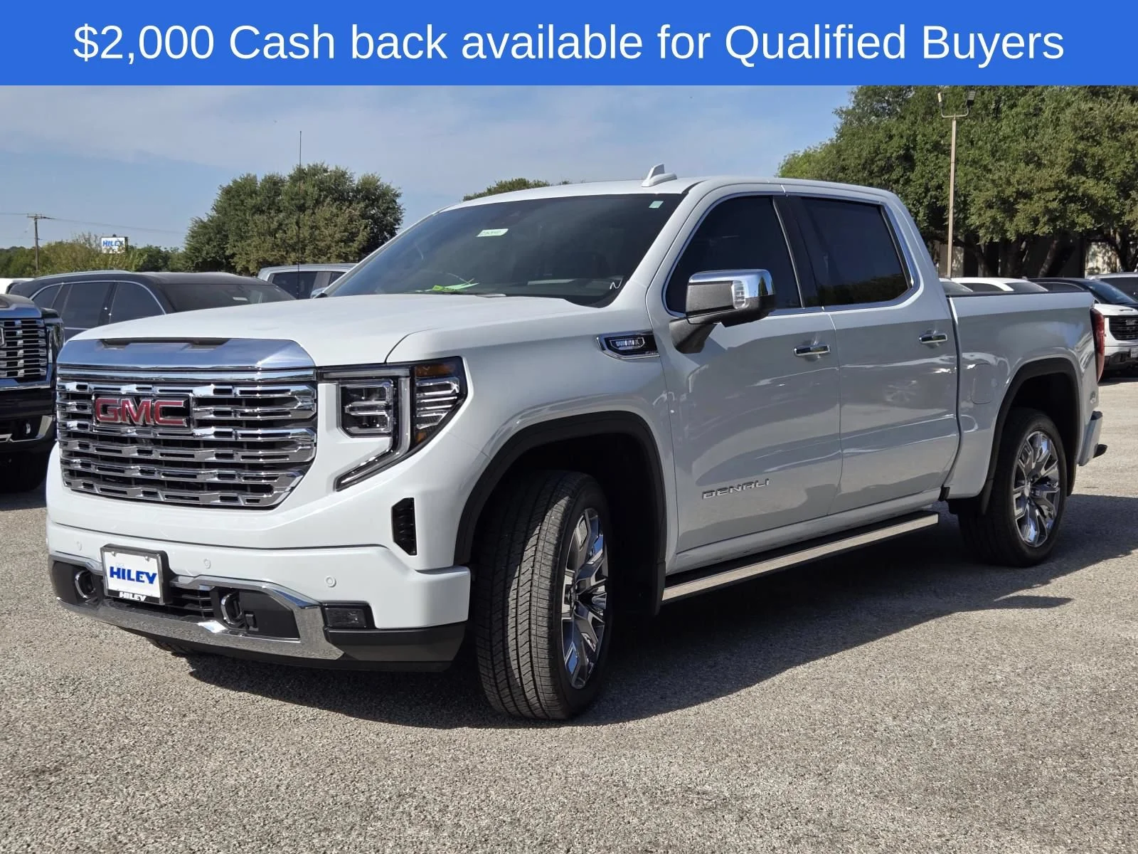 New 2026 Glacier White Tricoat GMC Denali image 2
