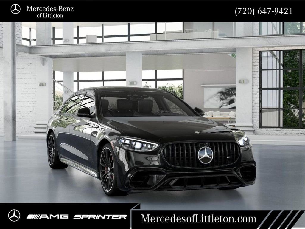 New 2026 Obsidian Black Metallic Mercedes-Benz S 63 E AMG® image 9