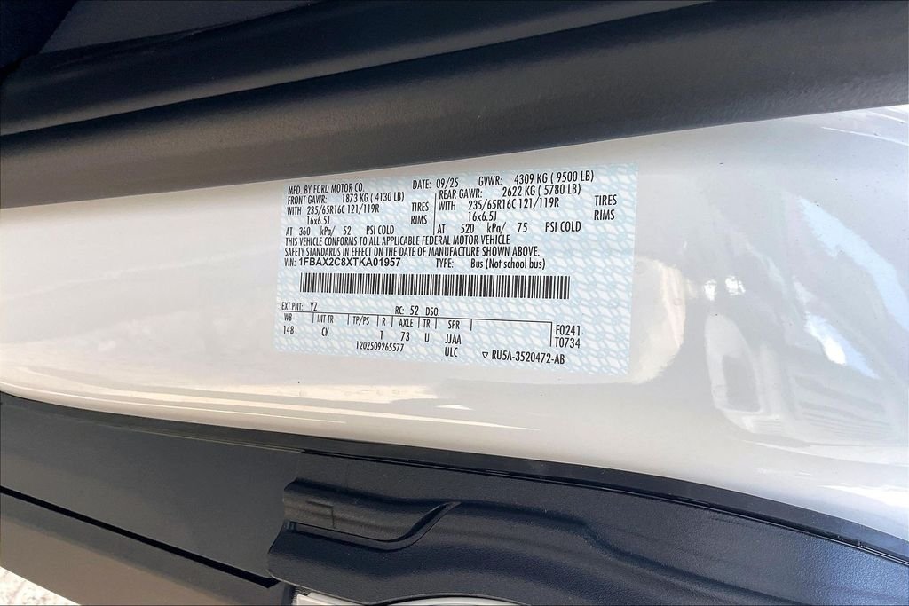 New 2026 Ford Transit-350 XLT Passenger Van