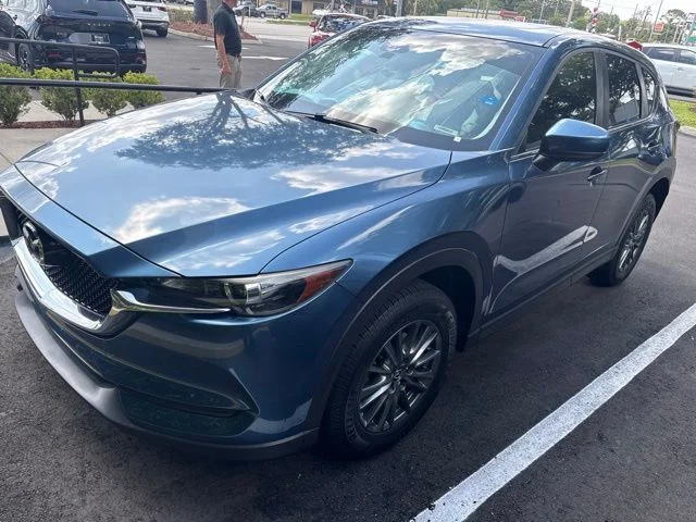 Used 2017 Blue Mazda Touring image 2