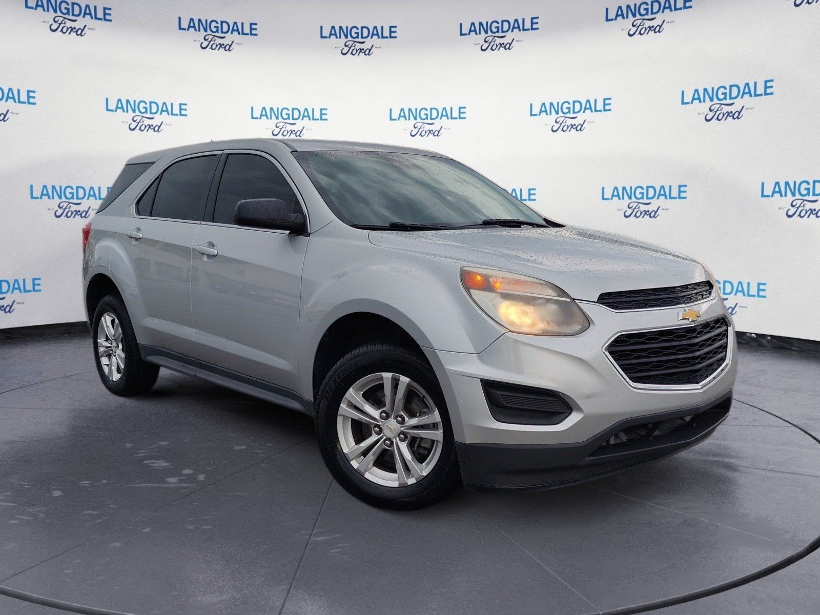 Used 2017 Silver Ice Metallic Chevrolet LS image 2