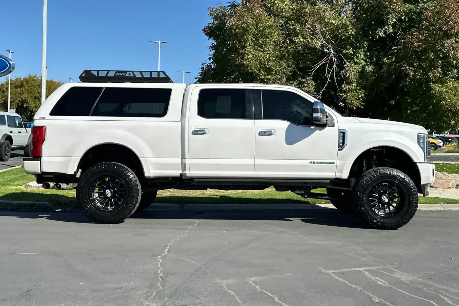 Certified Used 2019 White Platinum Metallic Tri-Coat Ford Platinum image 8