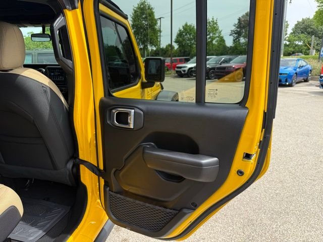 Used 2021 Yellow Jeep Unlimited Willys image 22
