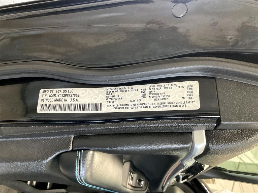 Used 2023 Black Jeep Trailhawk 4xe image 32