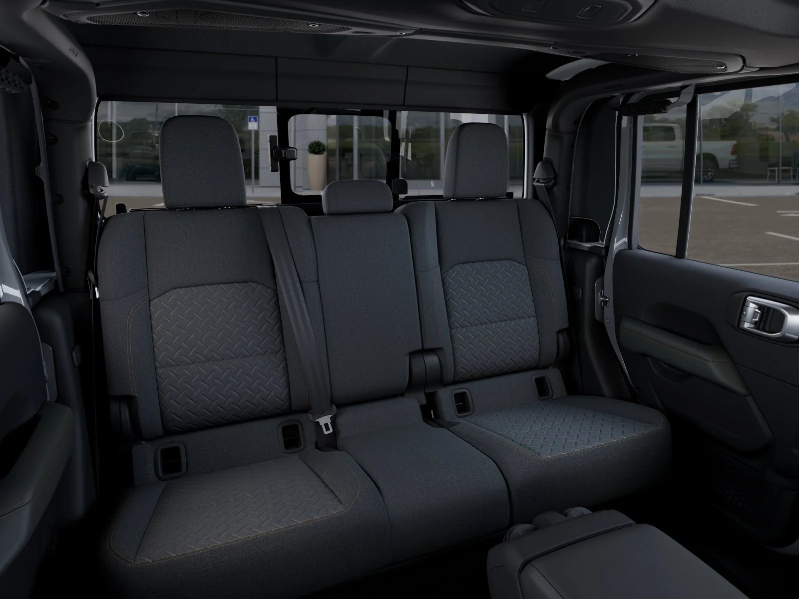New 2026 Bright White Clear-Coat Exterior Paint Jeep Mojave image 43