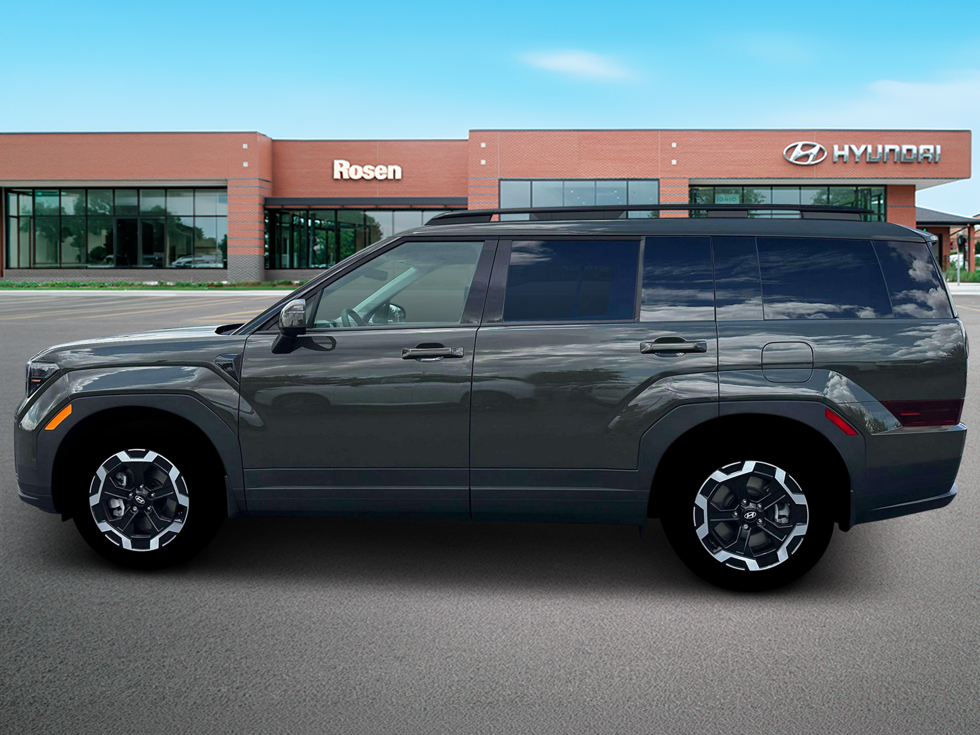 New 2026 Green Hyundai SEL AWD image 3