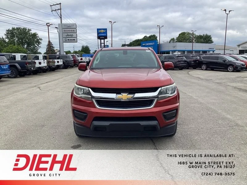 Used 2016 Chevrolet Colorado Work Truck with VIN 1GCHSBE37G1370443 for sale in Grove City, PA