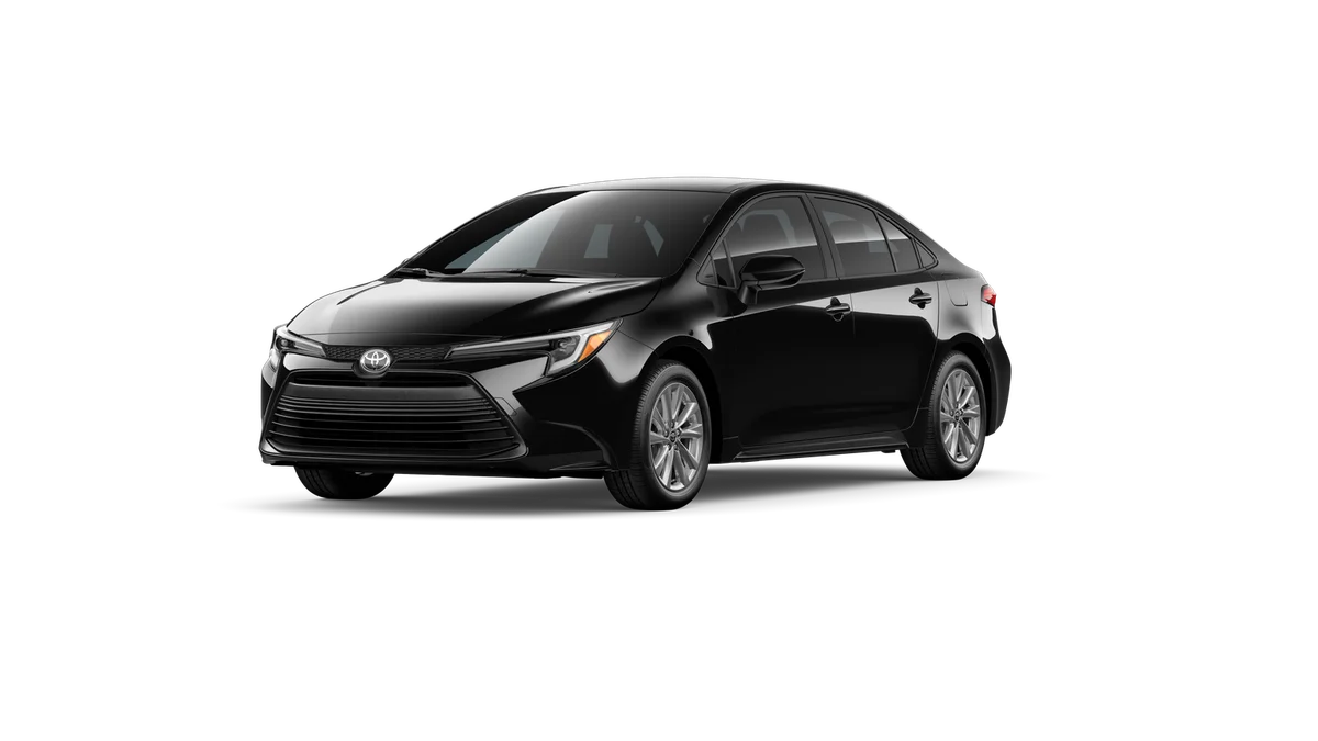 New 2026 Midnight Black Metallic Toyota Hybrid LE image 26