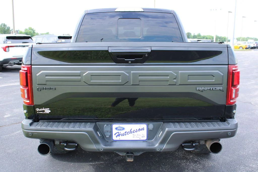Used 2018 Shadow Black Ford Raptor image 9