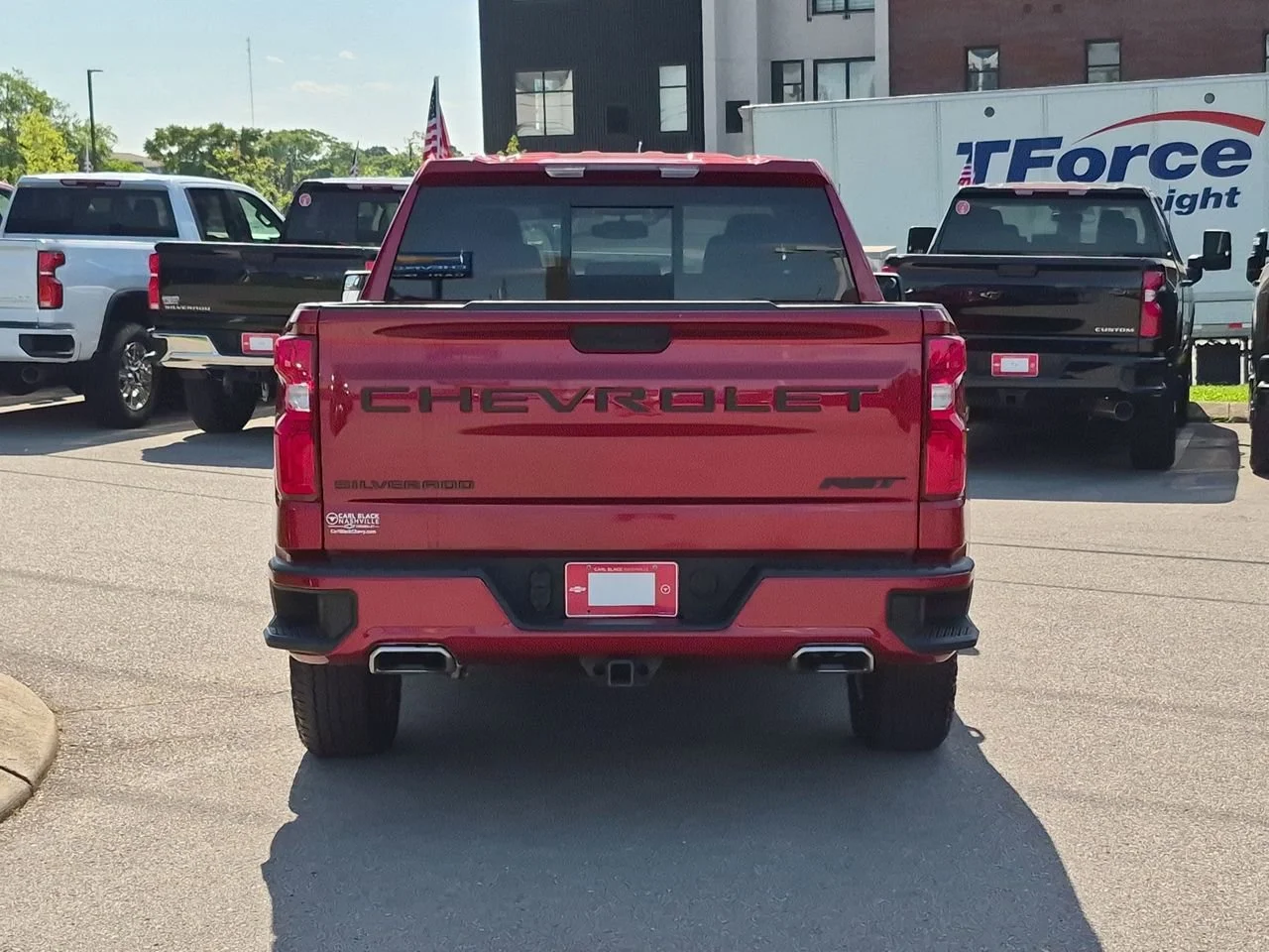 Used 2025 Radiant Red Tintcoat Chevrolet RST image 7