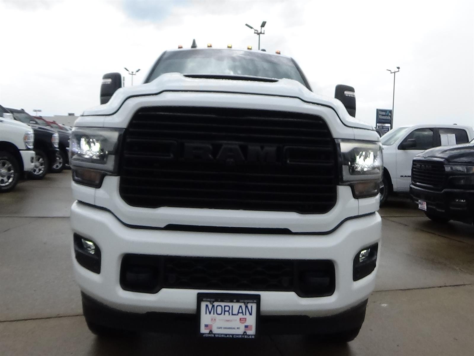 Certified Used 2024 Bright White Clear Coat (pw7) RAM Laramie image 3