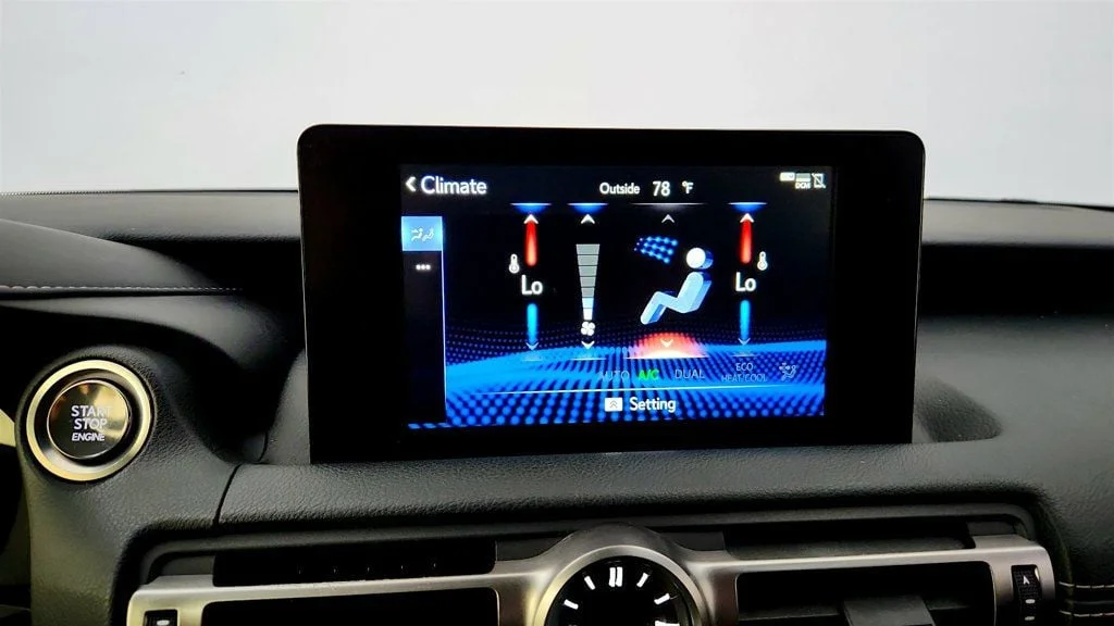 Used 2021 Caviar Lexus IS 350 F SPORT RWD w/ Intuitive Parking Assist image 20