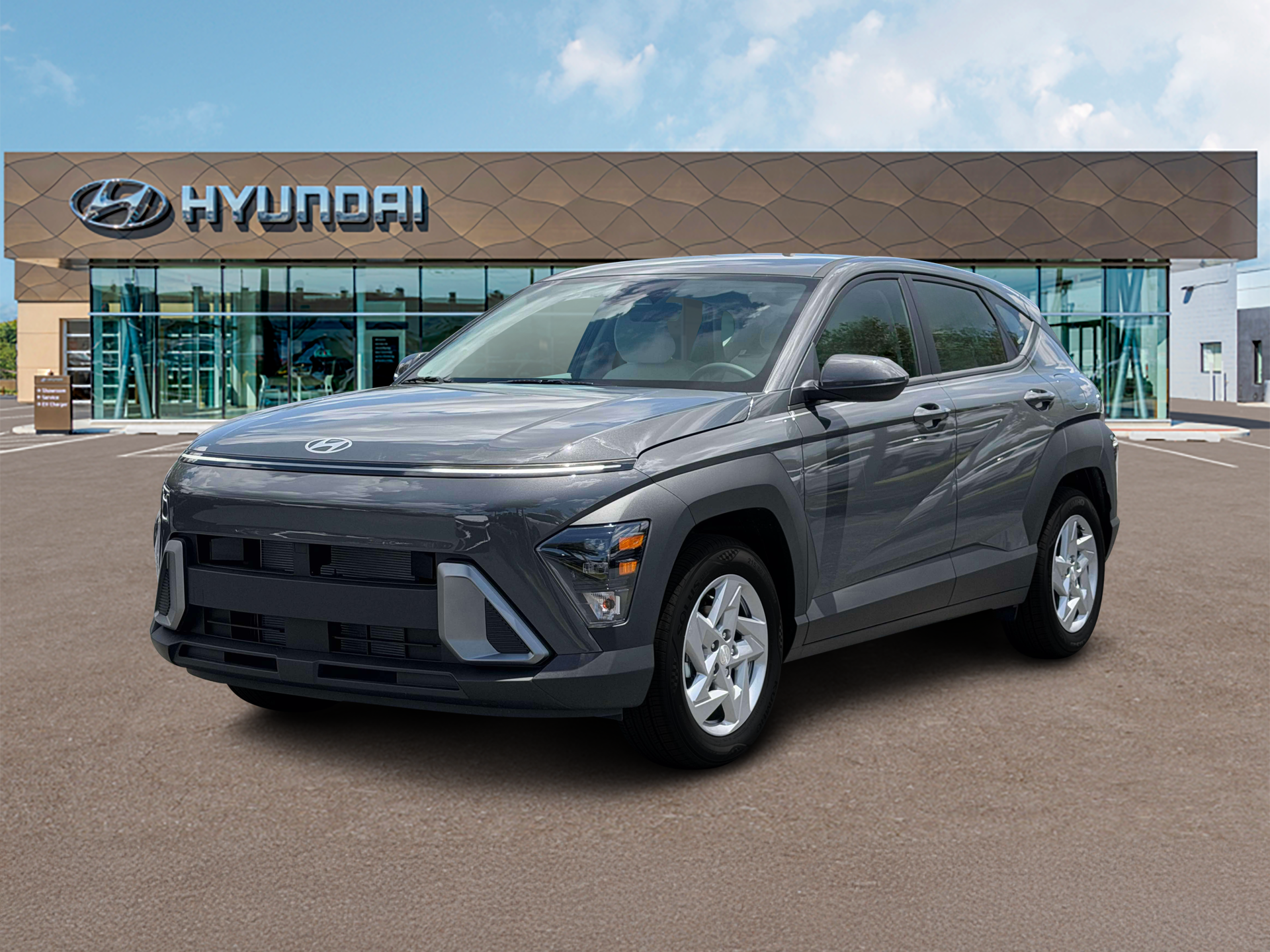 New 2027 Ecotronic Gray Pearl Hyundai SE FWD image 1
