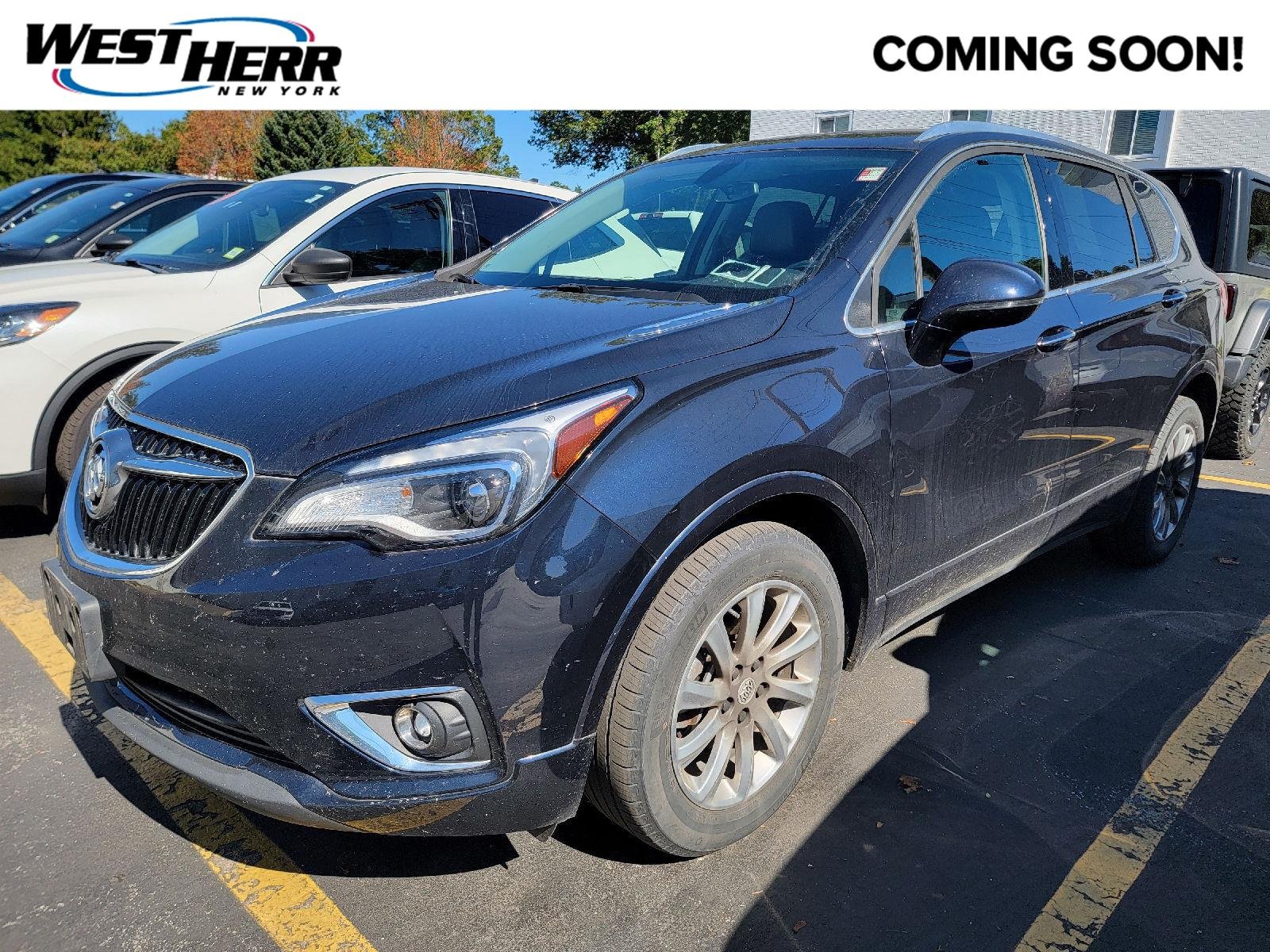 Used 2020 Dark Moon Blue Metallic Buick Essence image 1