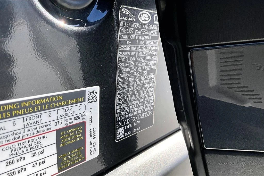 New 2026 Gray Land Rover S image 8