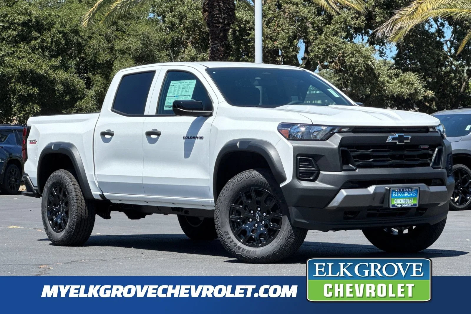 New 2026 Summit White Chevrolet Trail Boss image 1