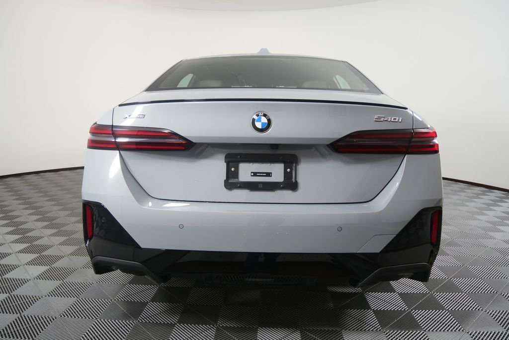 Certified Used 2026 Brooklyn Grey Metallic BMW 540i xDrive image 4