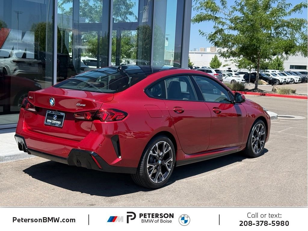 Certified Used 2025 Vegas Red Metallic BMW 228 xDrive Gran Coupe image 5
