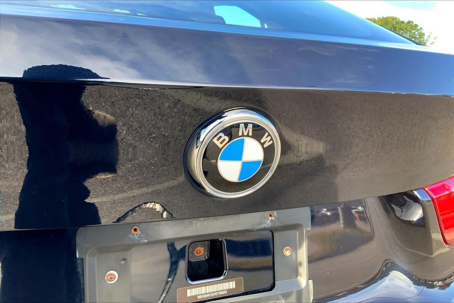 Certified Used 2017 Black Sapphire Metallic BMW 535i xDrive image 10