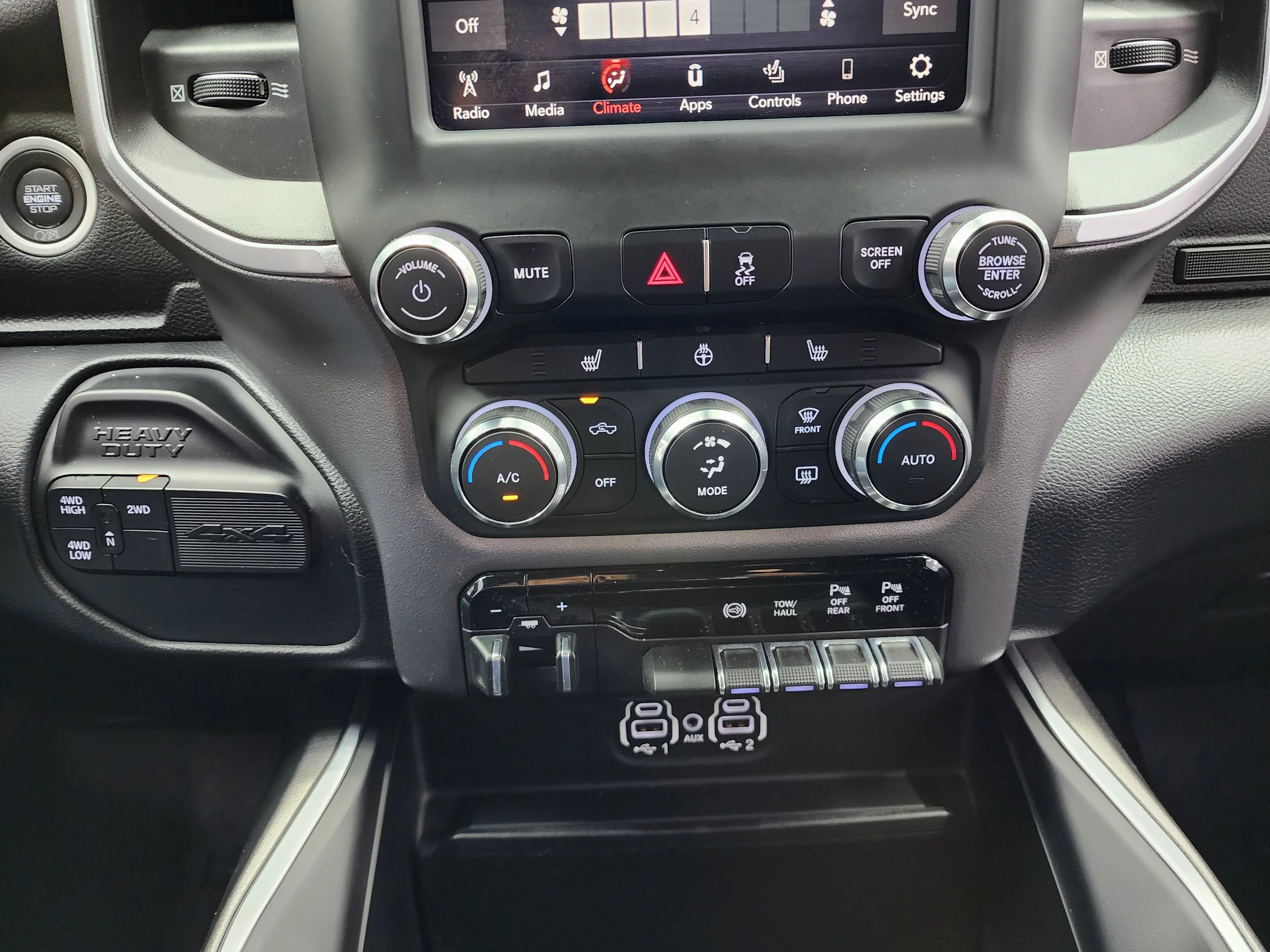 Used 2019 Bright White Clearcoat Ram Big Horn image 15