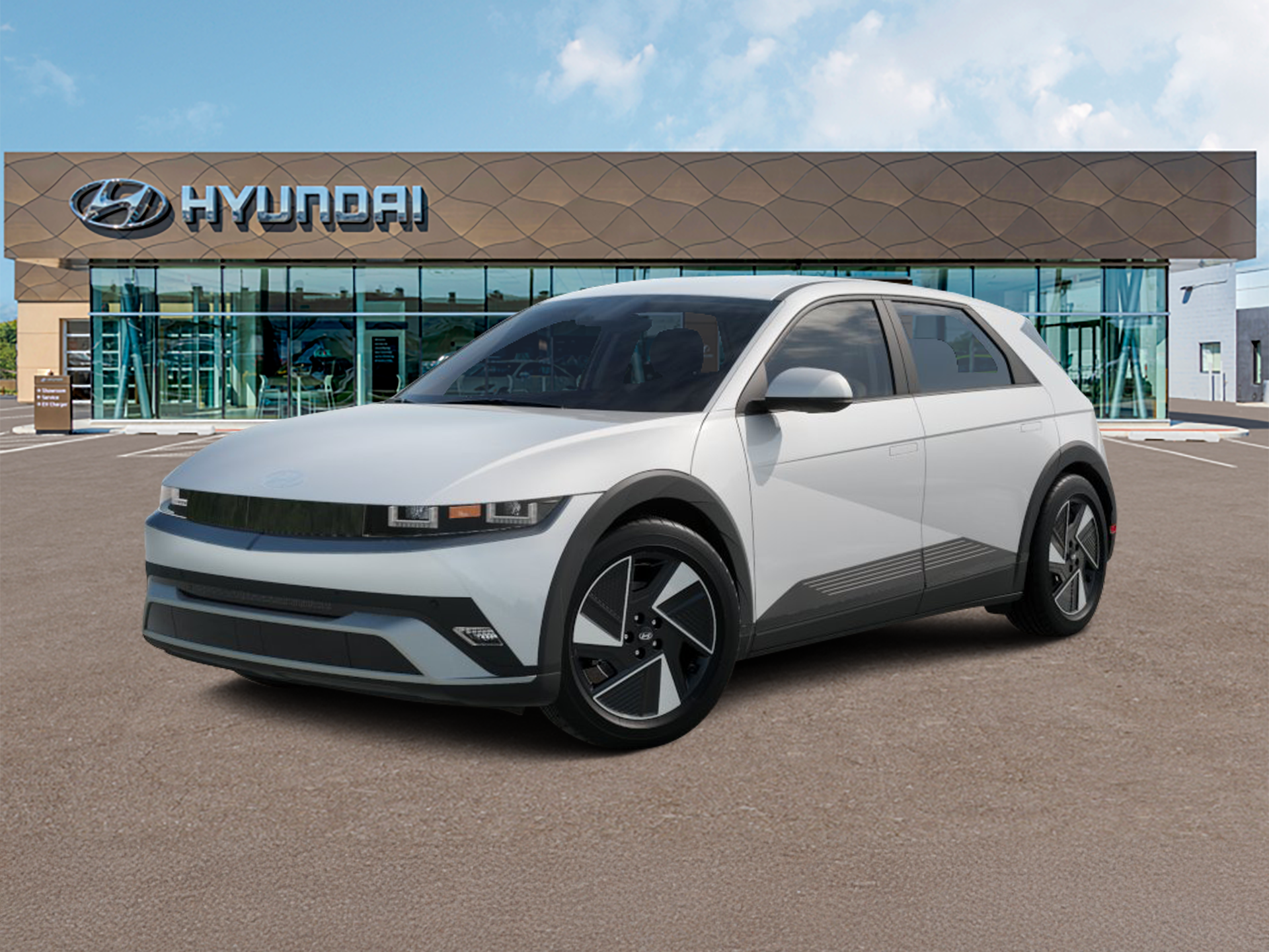 New 2026 White Hyundai SE Standard Range image 1