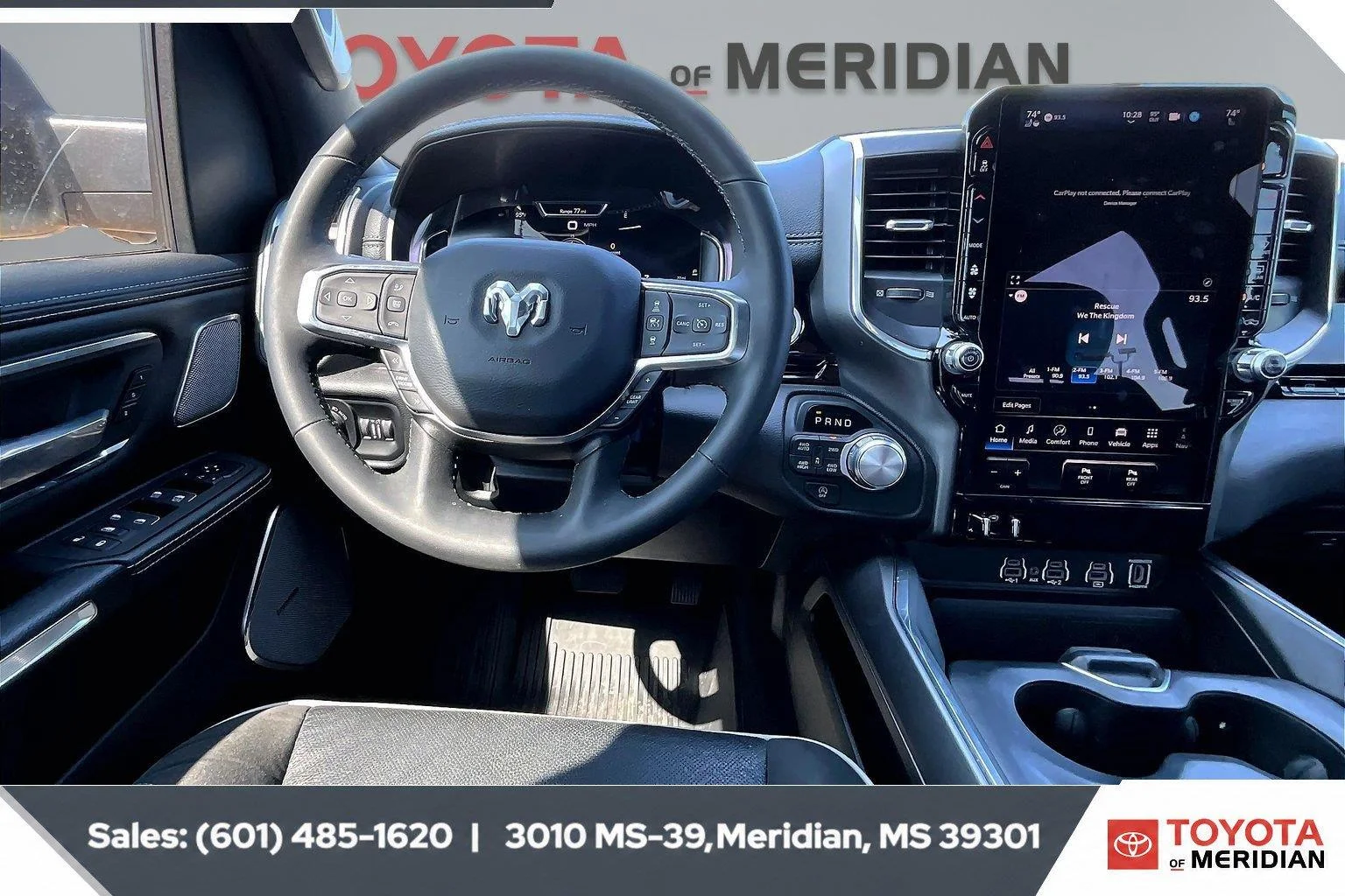 Used 2025 Bright White Clearcoat Ram Laramie image 5