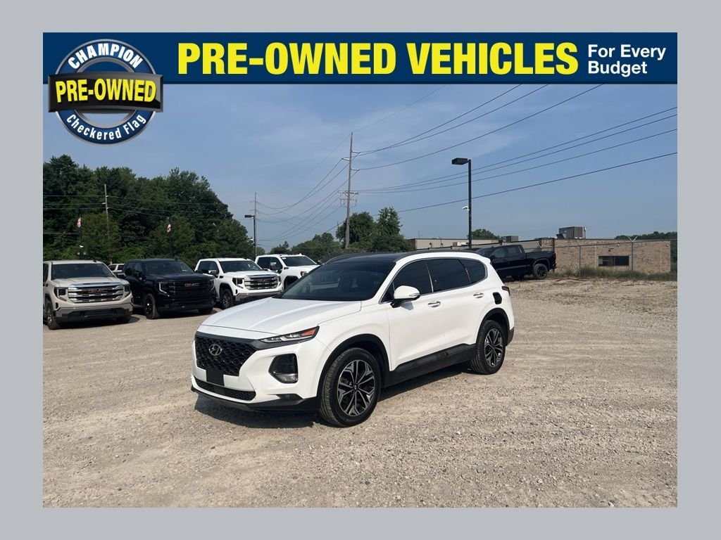 Used 2020 Quartz White Hyundai Limited image 1