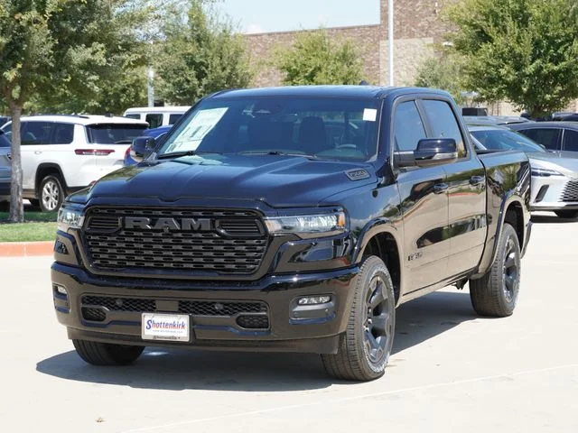 New 2026 Diamond Black Crystal Pearl-Coat Exterior Paint RAM Big Horn/Lone Star image 6