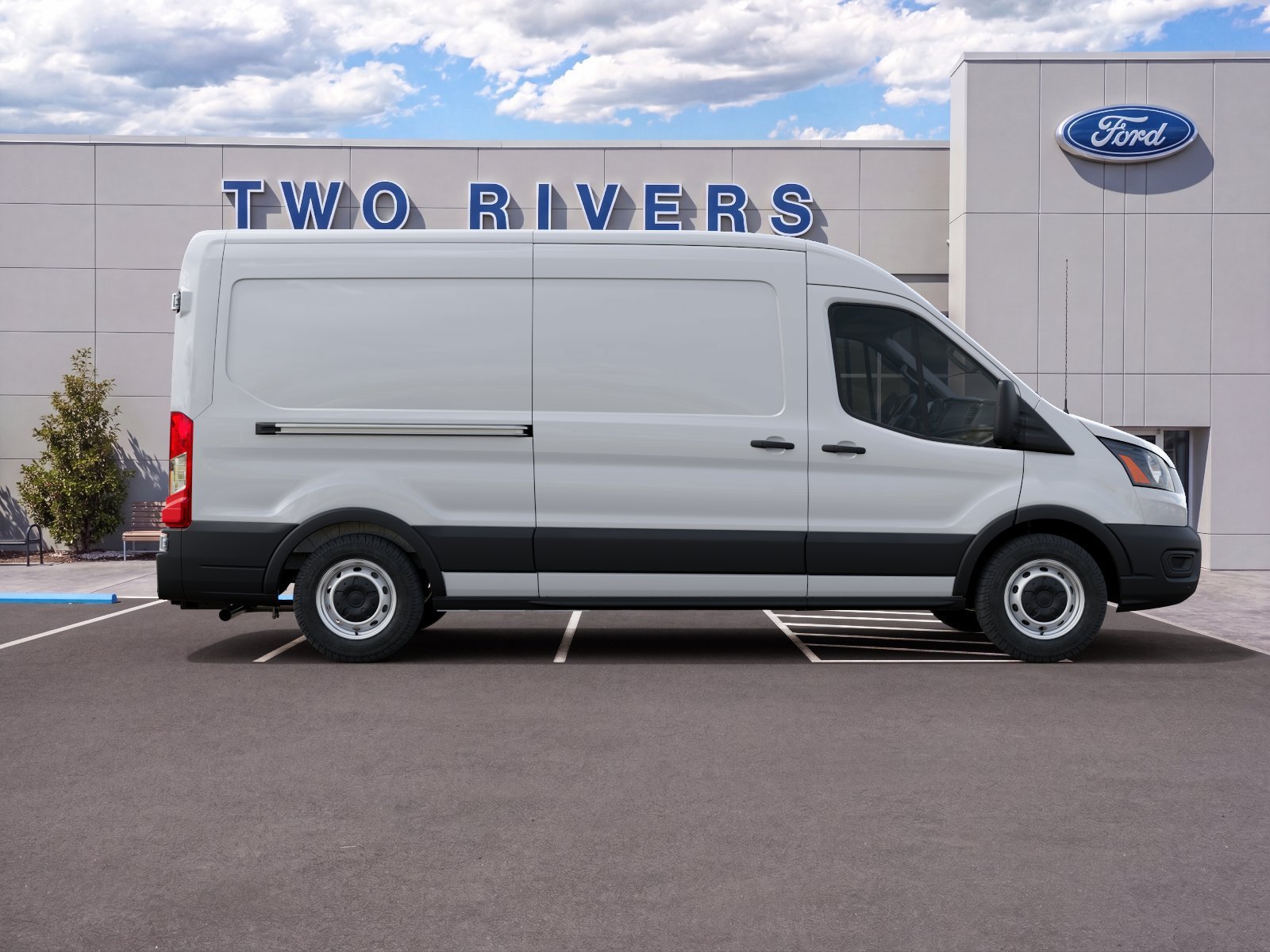 New 2027 Oxford White Ford Cargo Van image 5