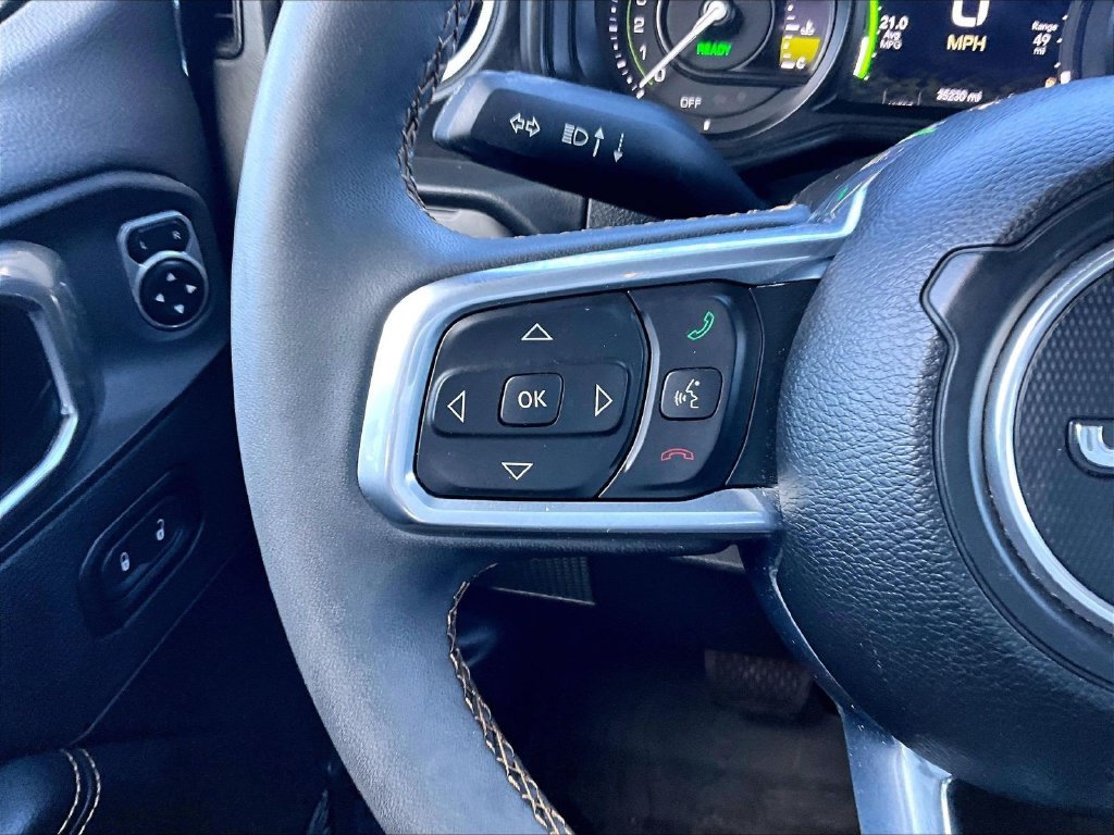 Used 2024 Black Jeep Sahara 4xe image 23
