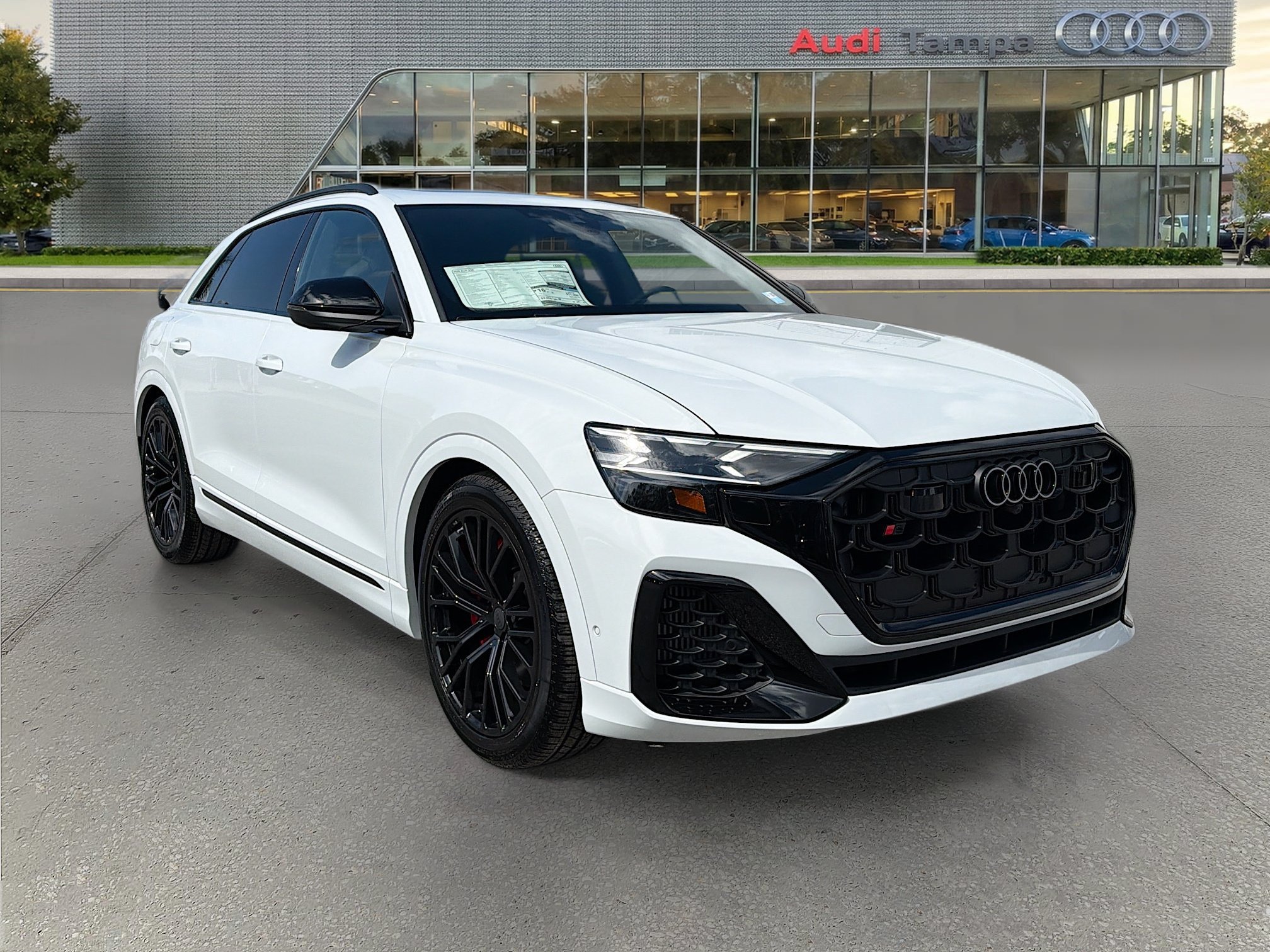 New 2026 Glacier White Metallic Audi Prestige image 1