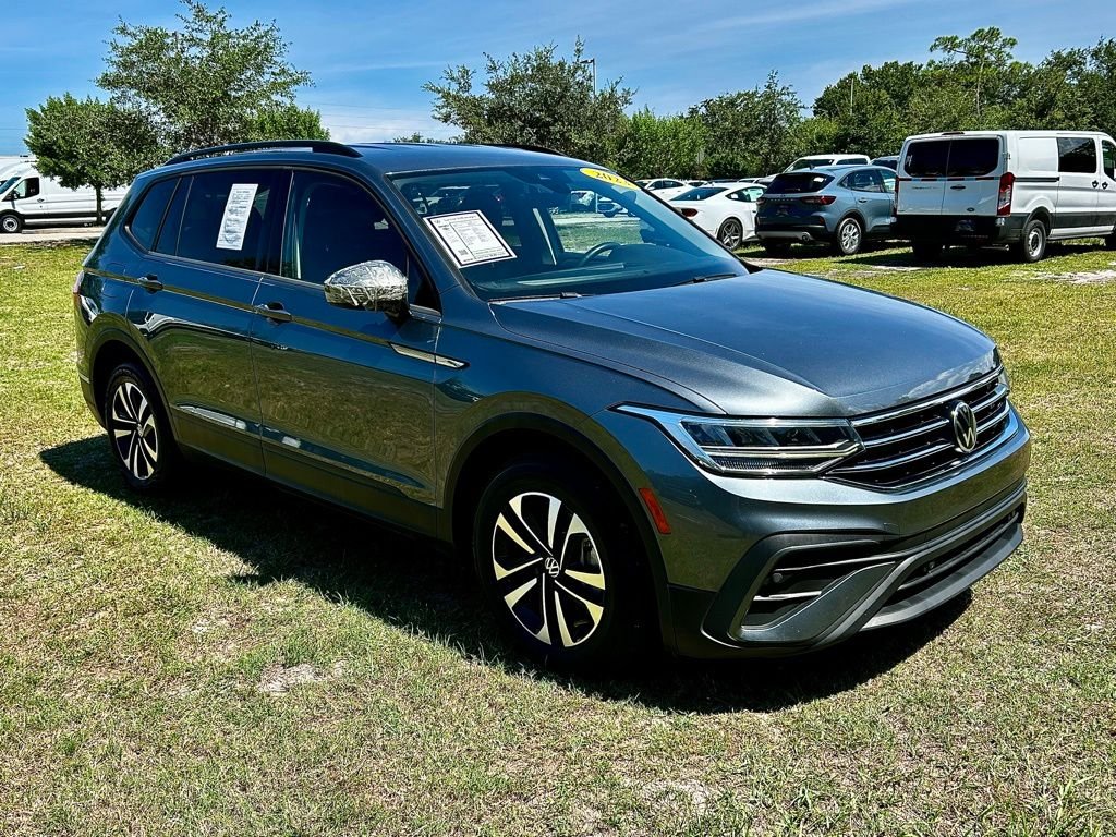 Certified 2023 Volkswagen Tiguan S with VIN 3VVRB7AX8PM048392 for sale in Fort Pierce, FL