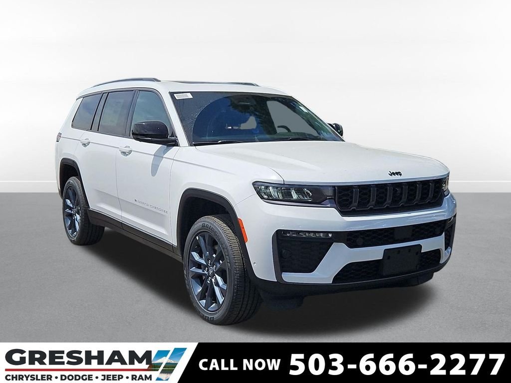 New 2026 Bright White Clear-Coat Exterior Paint Jeep Limited image 1