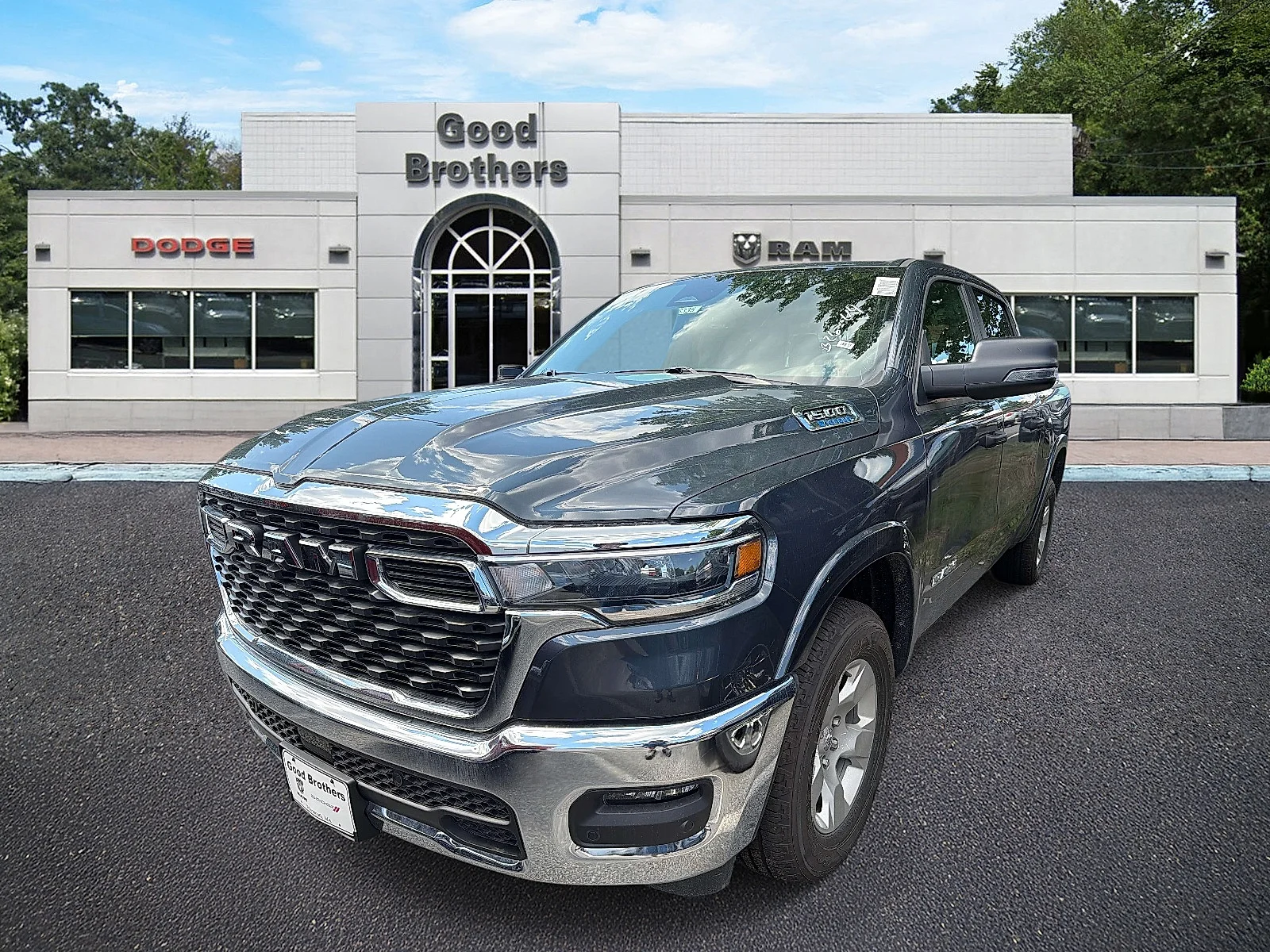 New 2026 Forged Blue Metallic RAM Big Horn image 1