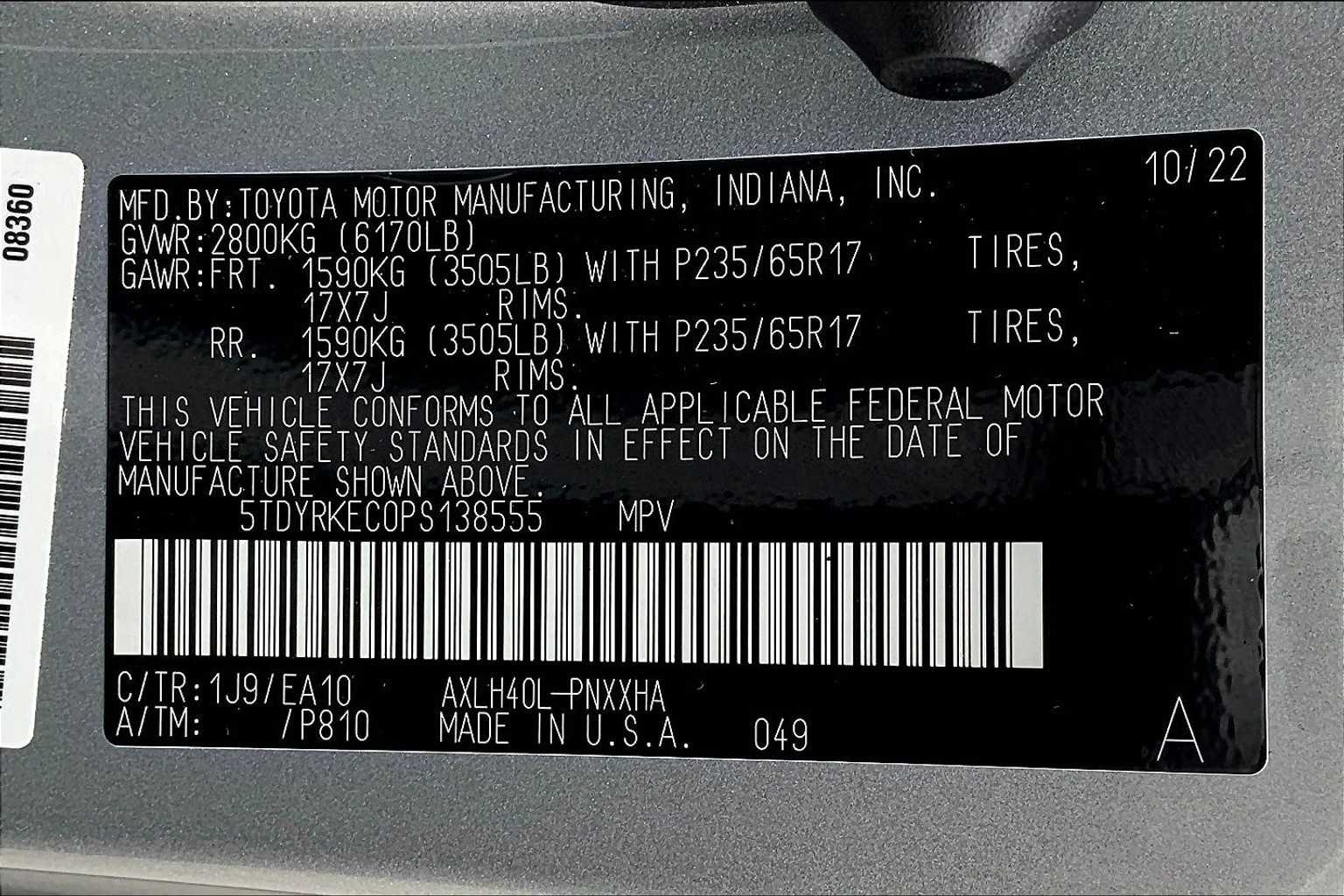 Used 2023 Celestial Silver Metallic Toyota XLE image 32
