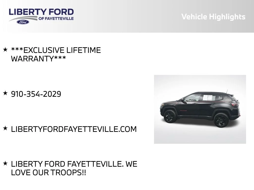 Certified Used 2023 Diamond Black Jeep Trailhawk image 5