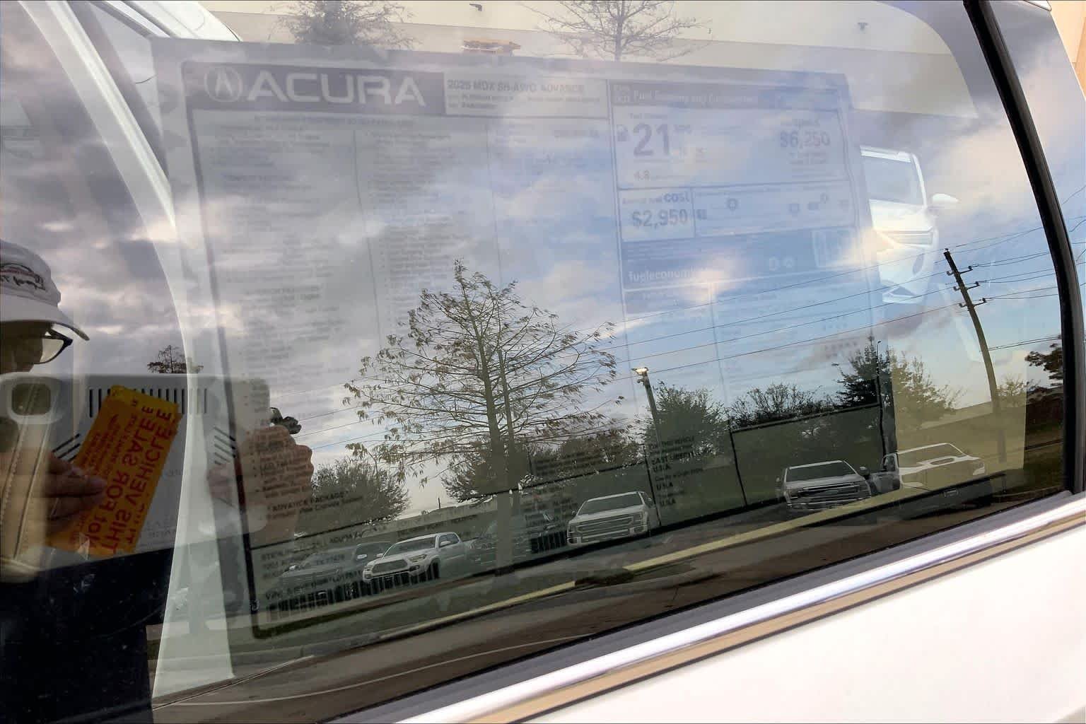 New 2026 Platinum White Pearl Acura w/Advance Package image 22