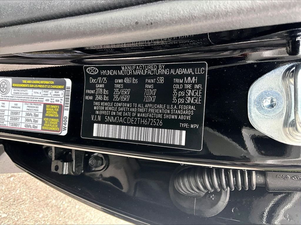 Used 2026 Black Hyundai SE image 36