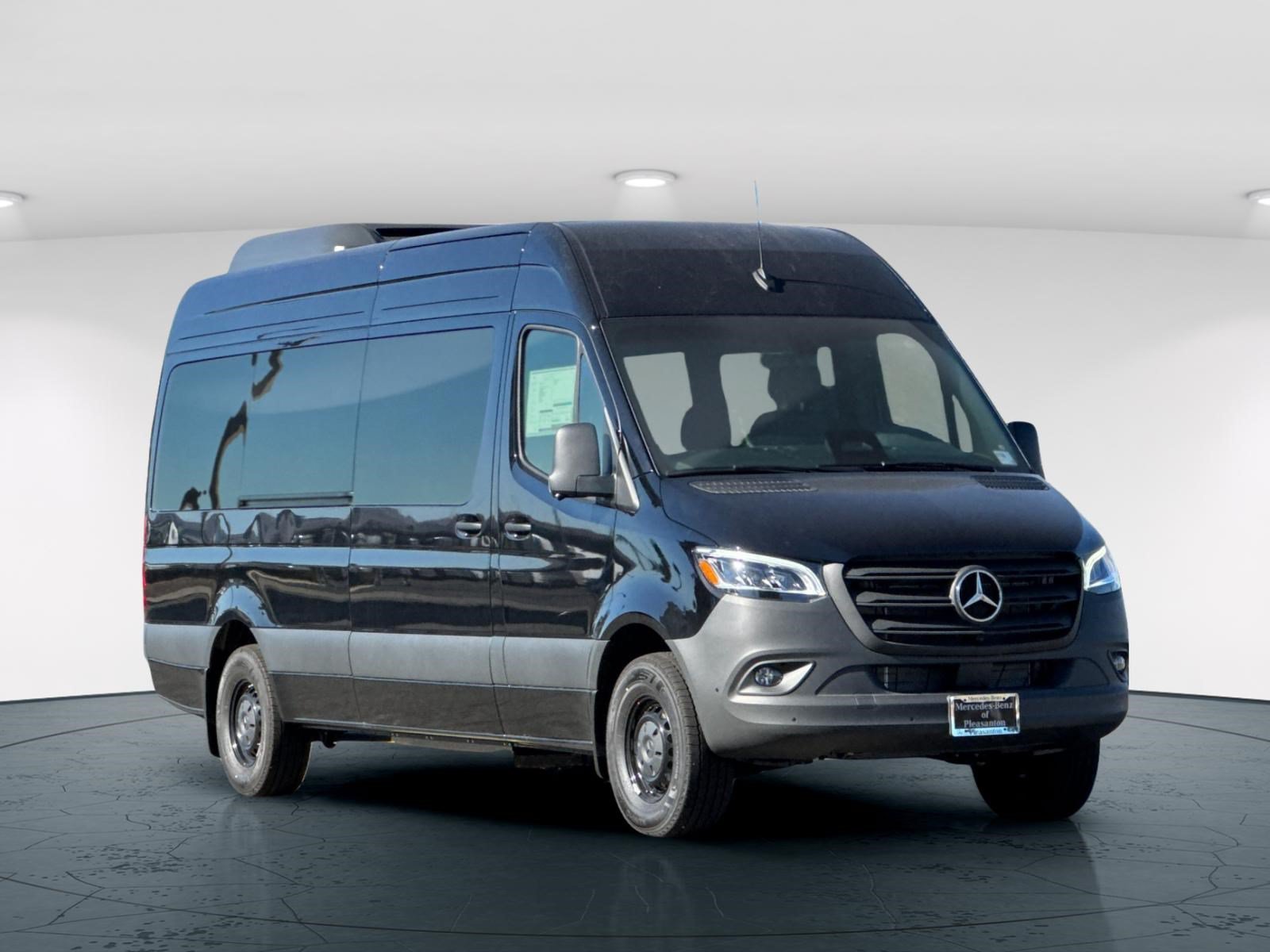 New 2026 Jet Black Mercedes-Benz 2500 High Roof SO Diesel 170 WB image 8