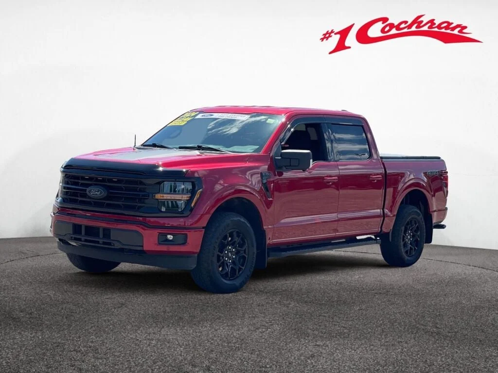 Certified Used 2024 Rapid Red Metallic Tinted Clearcoat Ford XLT image 33