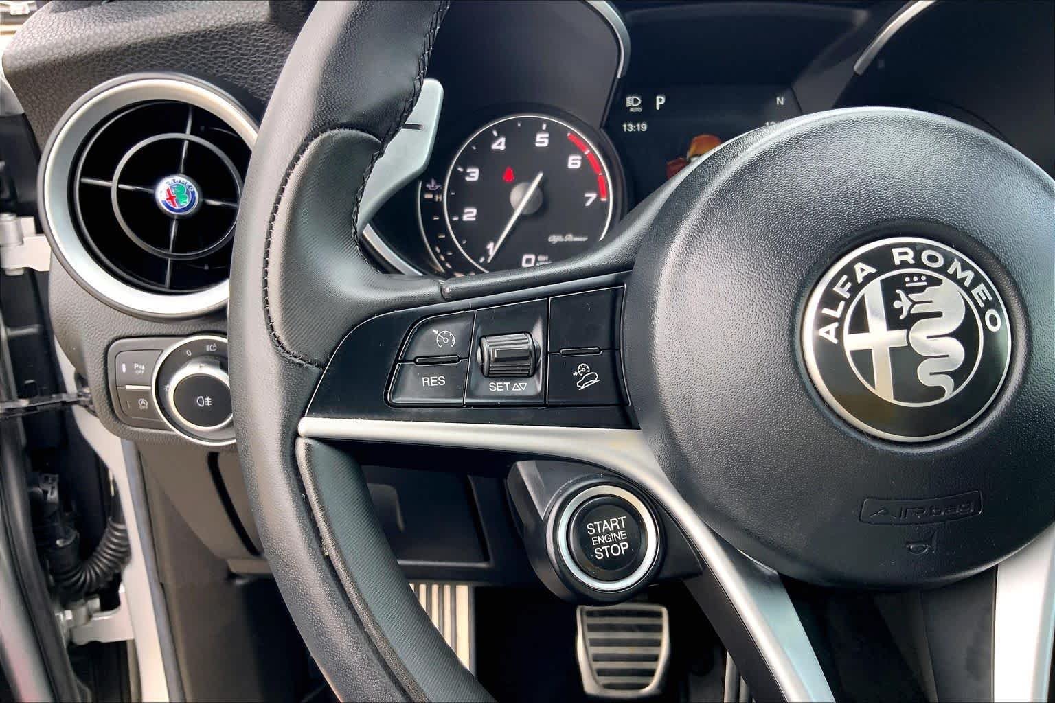 Used 2018 Silverstone Gray Metallic Alfa Romeo Ti Sport image 24