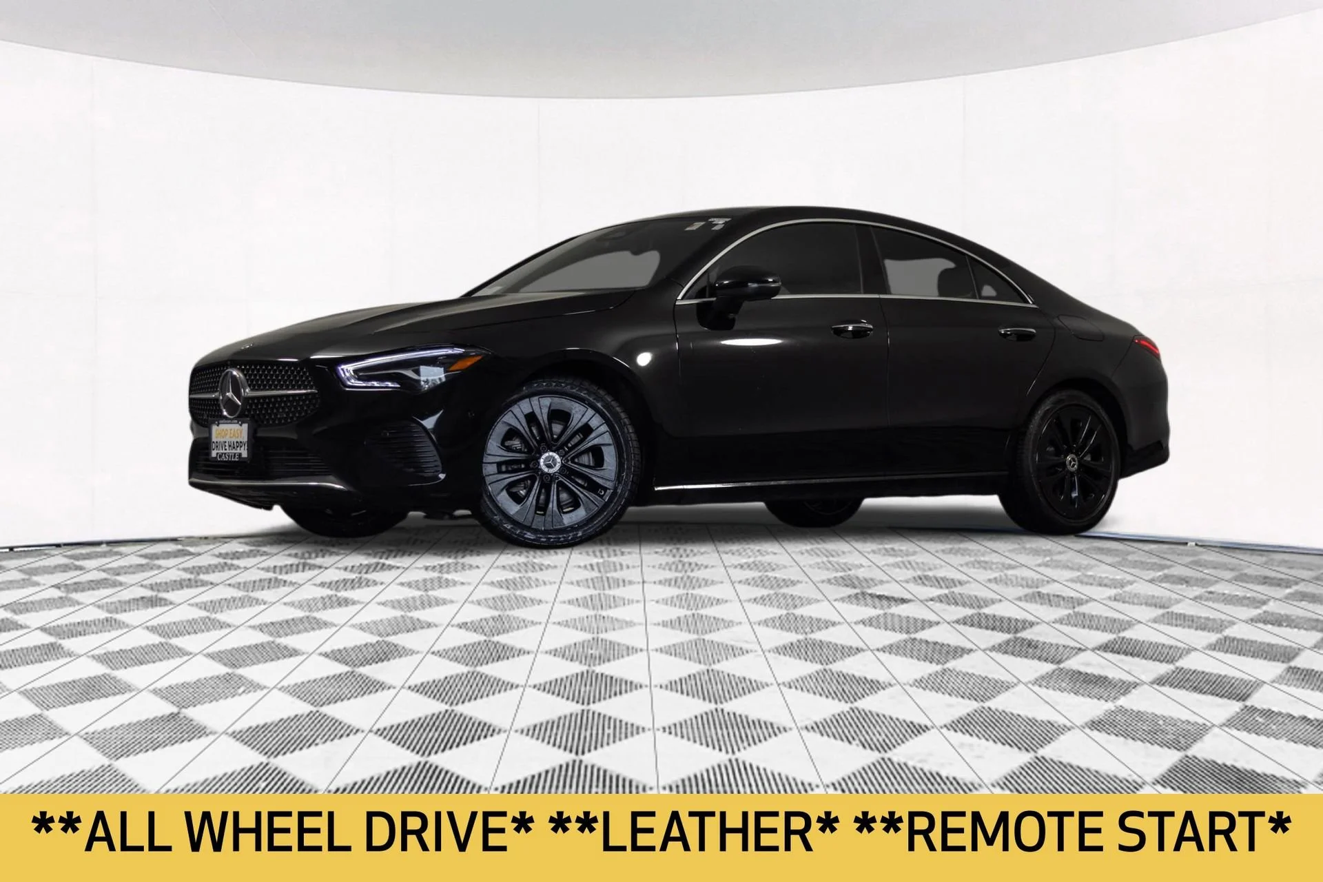 Used 2025 Black Mercedes-Benz 4MATIC® image 2