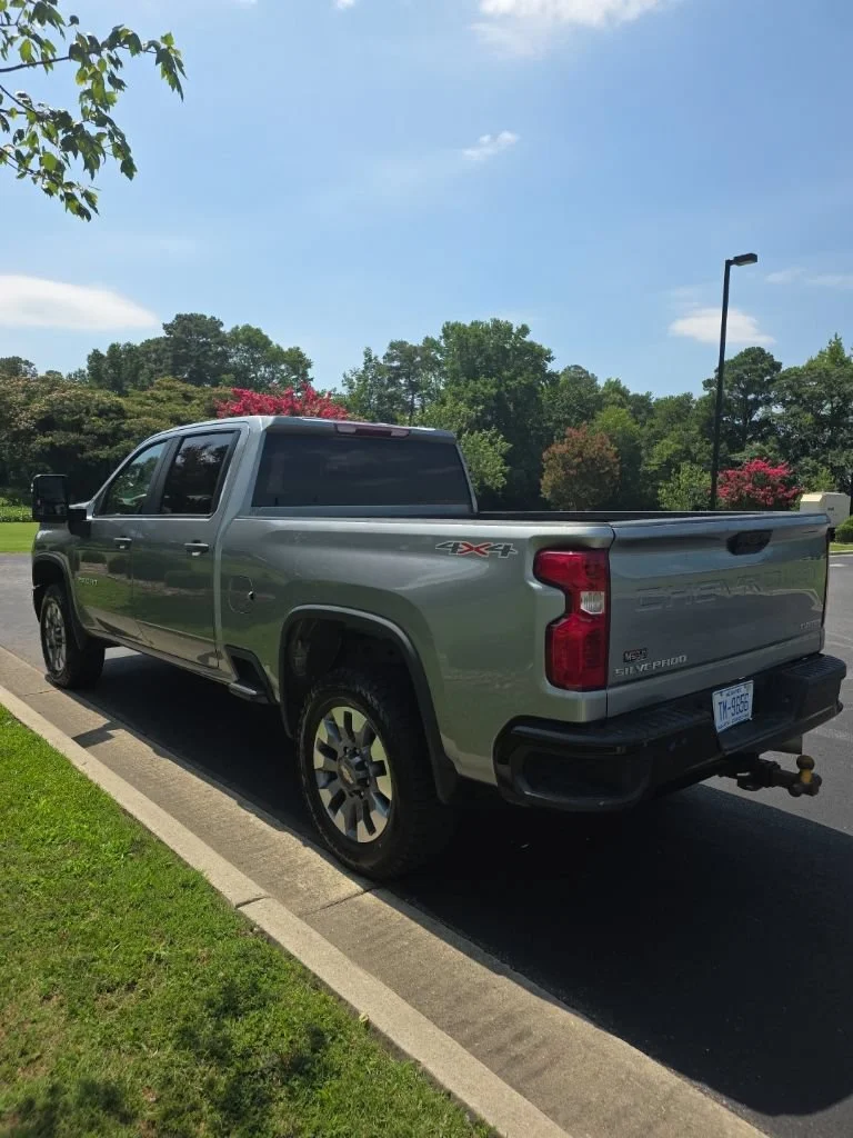 Used 2024 Sterling Gray Metallic Chevrolet Custom image 4