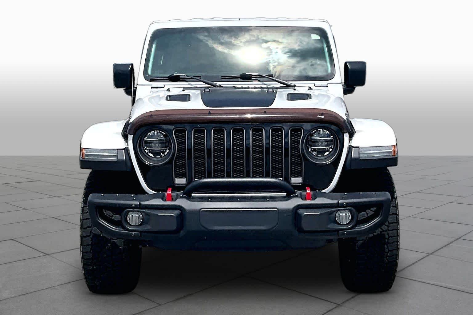 Used 2020 Bright White Clearcoat Jeep Rubicon image 4
