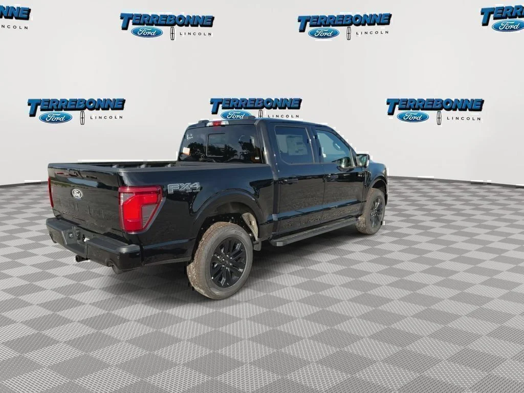 New 2026 Agate Black Metallic Ford XLT image 8